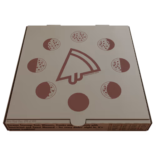 Rare Pizzas Box