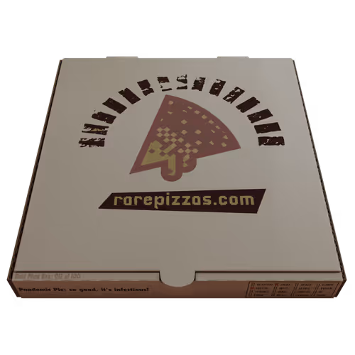Rare Pizzas Box