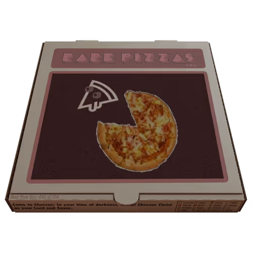 Rare Pizzas Box