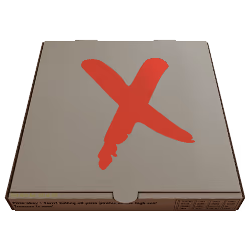Rare Pizzas Box