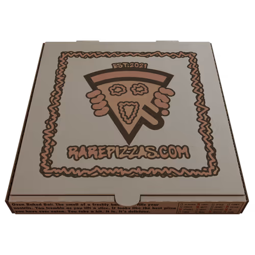 Rare Pizzas Box