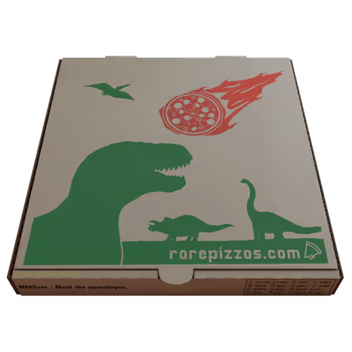 Rare Pizzas Box