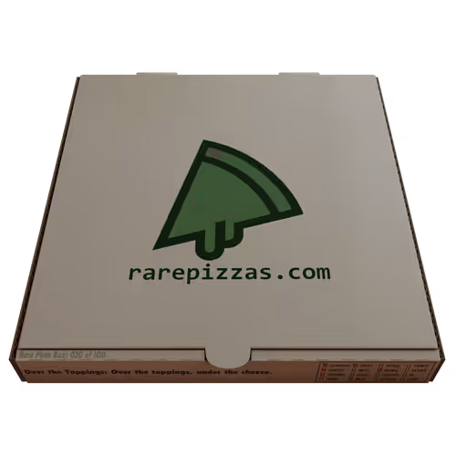 Rare Pizzas Box
