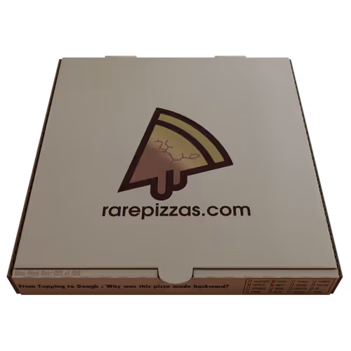 Rare Pizzas Box