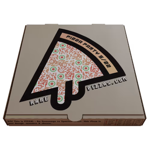 Rare Pizzas Box