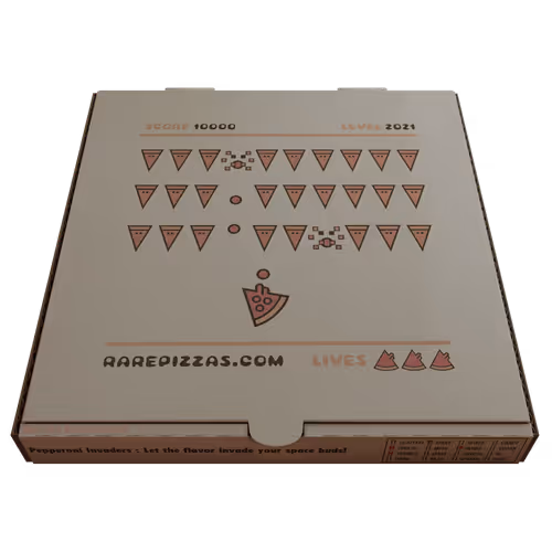 Rare Pizzas Box