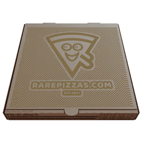 Rare Pizzas Box