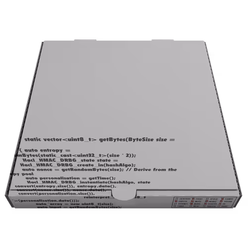 Rare Pizzas Box