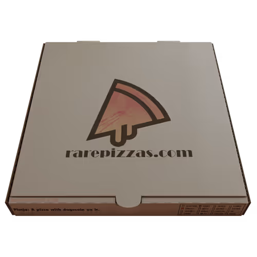 Rare Pizzas Box