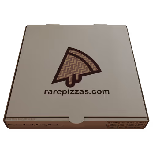 Rare Pizzas Box