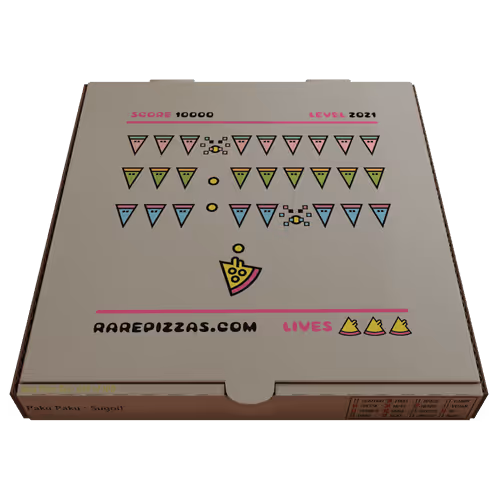 Rare Pizzas Box