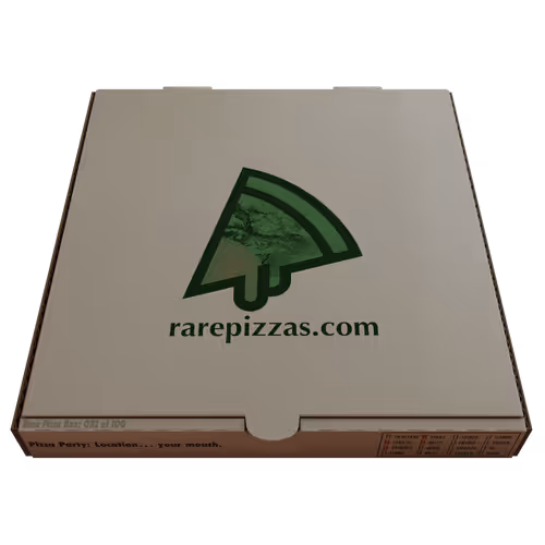Rare Pizzas Box