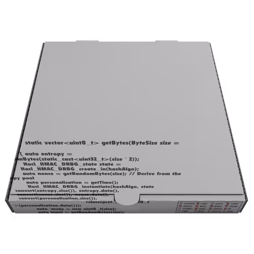 Rare Pizzas Box