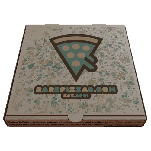 Rare Pizzas Box