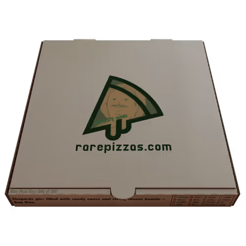 Rare Pizzas Box