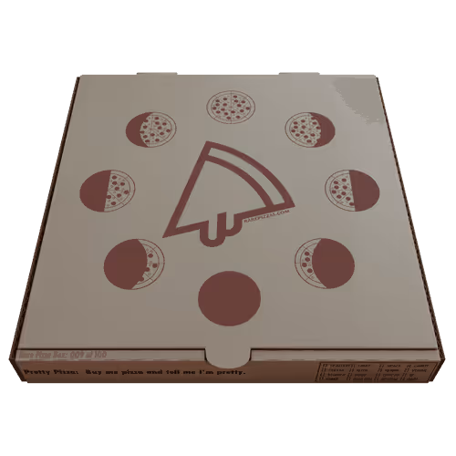 Rare Pizzas Box