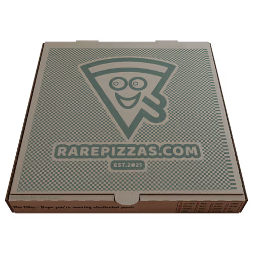 Rare Pizzas Box