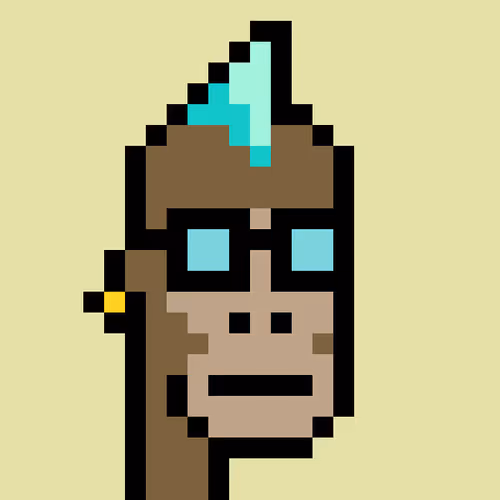 Papc Punk Ape Pixel Club