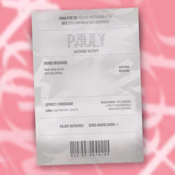 NOTHING Receipt #801