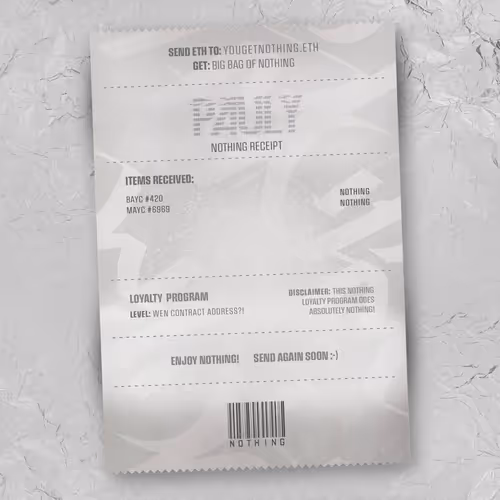 Nothingreceipts