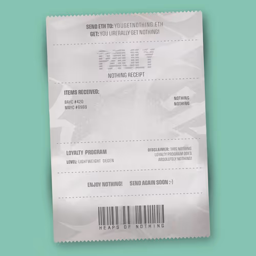 Nothingreceipts