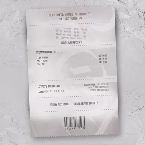 Nothingreceipts