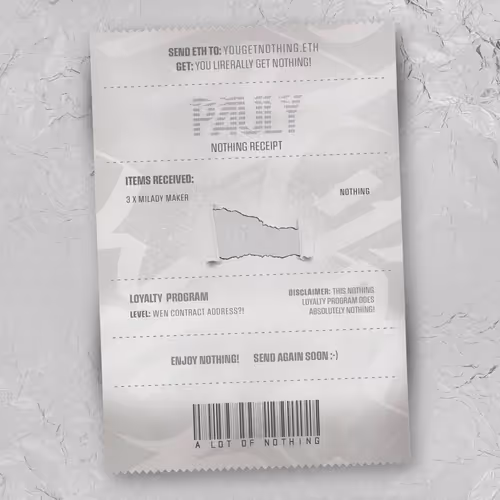 Nothingreceipts