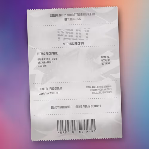 Nothingreceipts