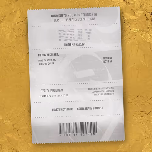 Nothingreceipts