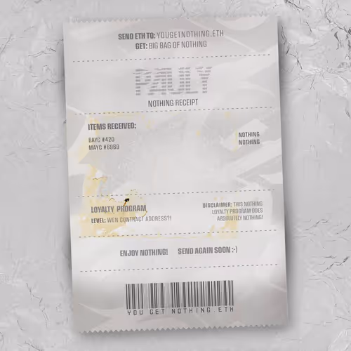 Nothingreceipts