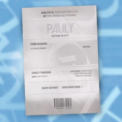 Nothingreceipts