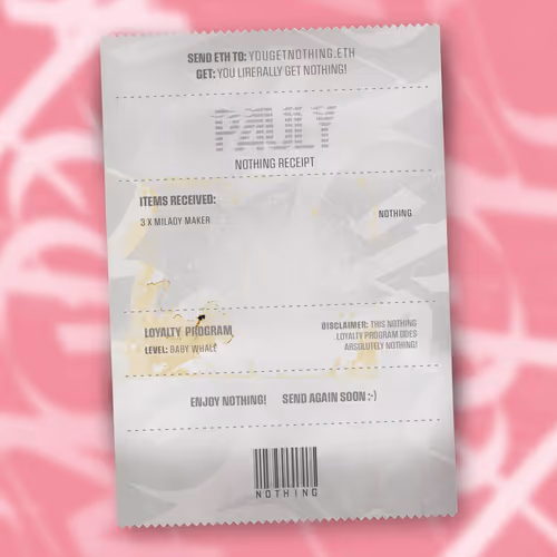 Nothingreceipts