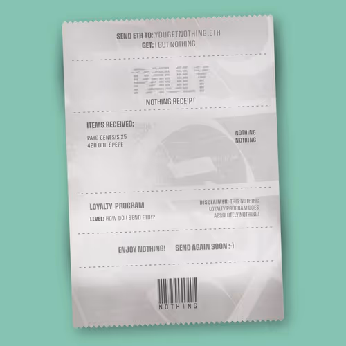 Nothingreceipts