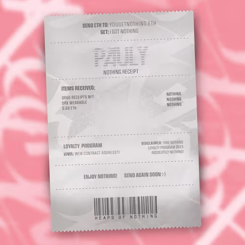 Nothingreceipts