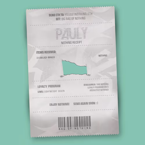 Nothingreceipts