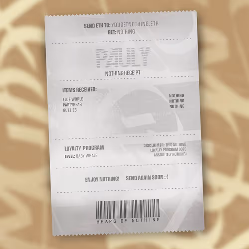 Nothingreceipts