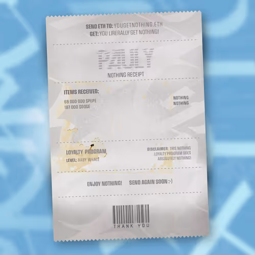 Nothingreceipts