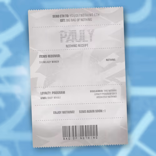 Nothingreceipts