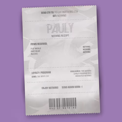 Nothingreceipts