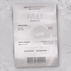 NOTHING Receipt #4154