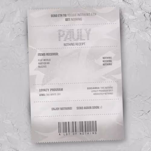 Nothingreceipts