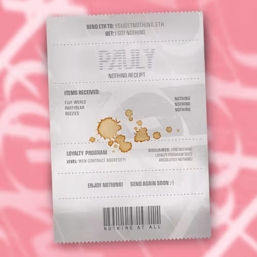 Nothingreceipts