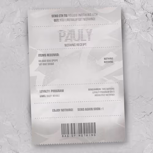 Nothingreceipts
