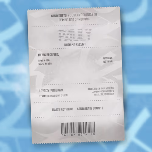 Nothingreceipts