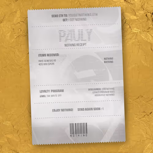 Nothingreceipts