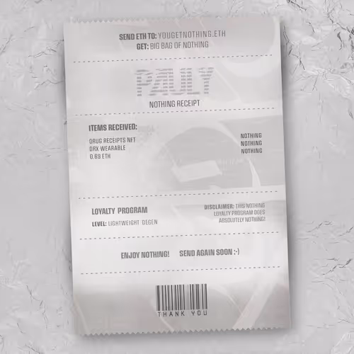 Nothingreceipts