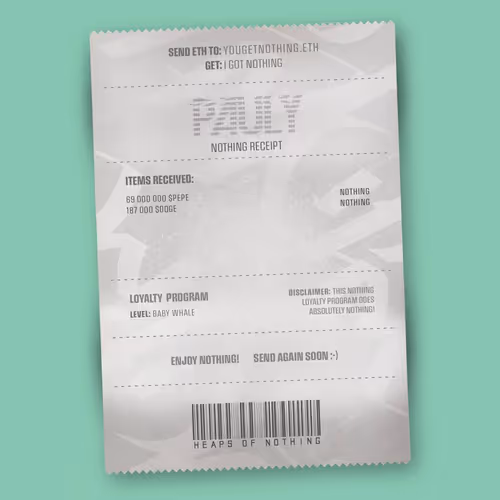 Nothingreceipts