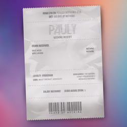 NOTHING Receipt #5006