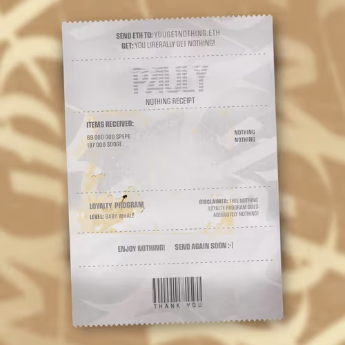 Nothingreceipts