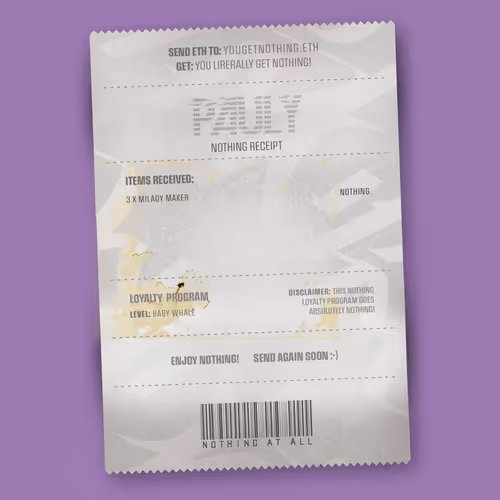 Nothingreceipts